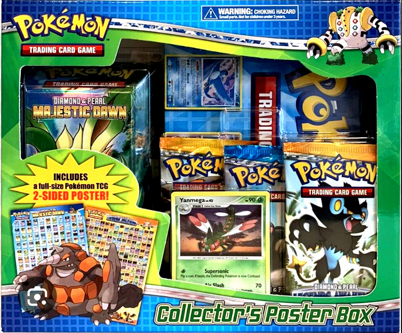 Pokemon Diamond & Pearl Collectors Poster Box