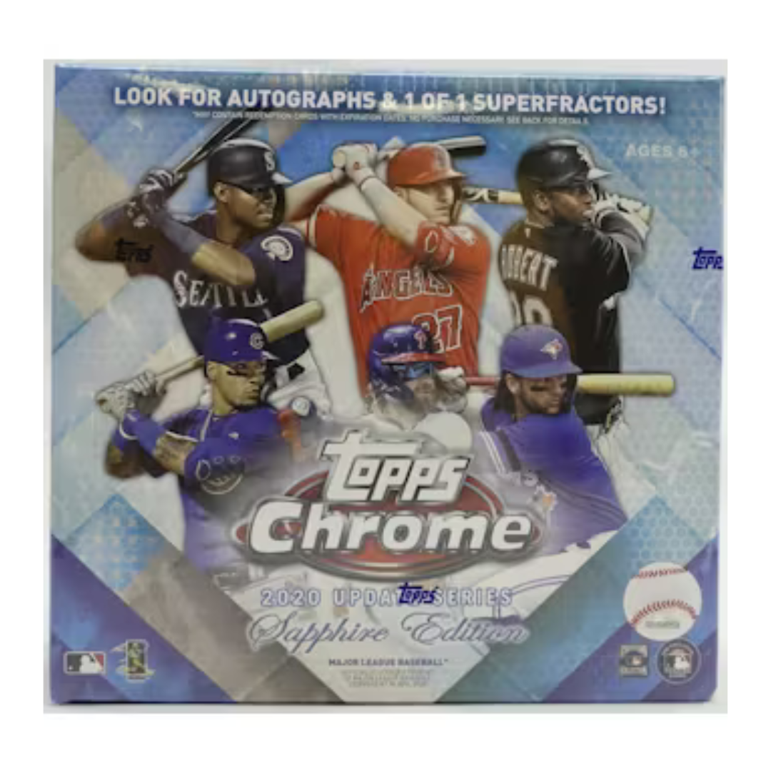 2020 Topps Chrome Update Sapphire Baseball Box