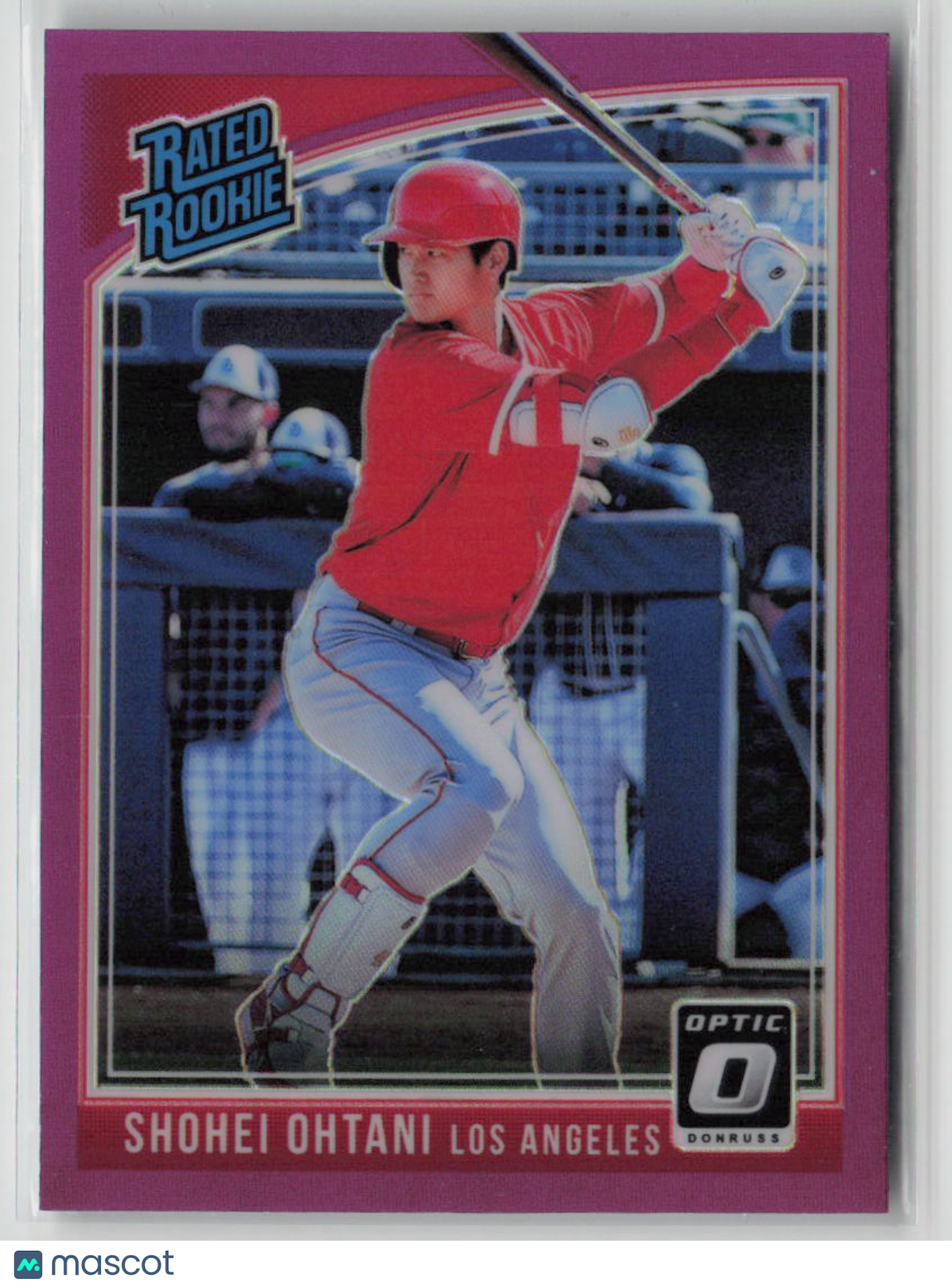 2018 Donruss Optic Rated Rookie Shohei Ohtani Purple #56