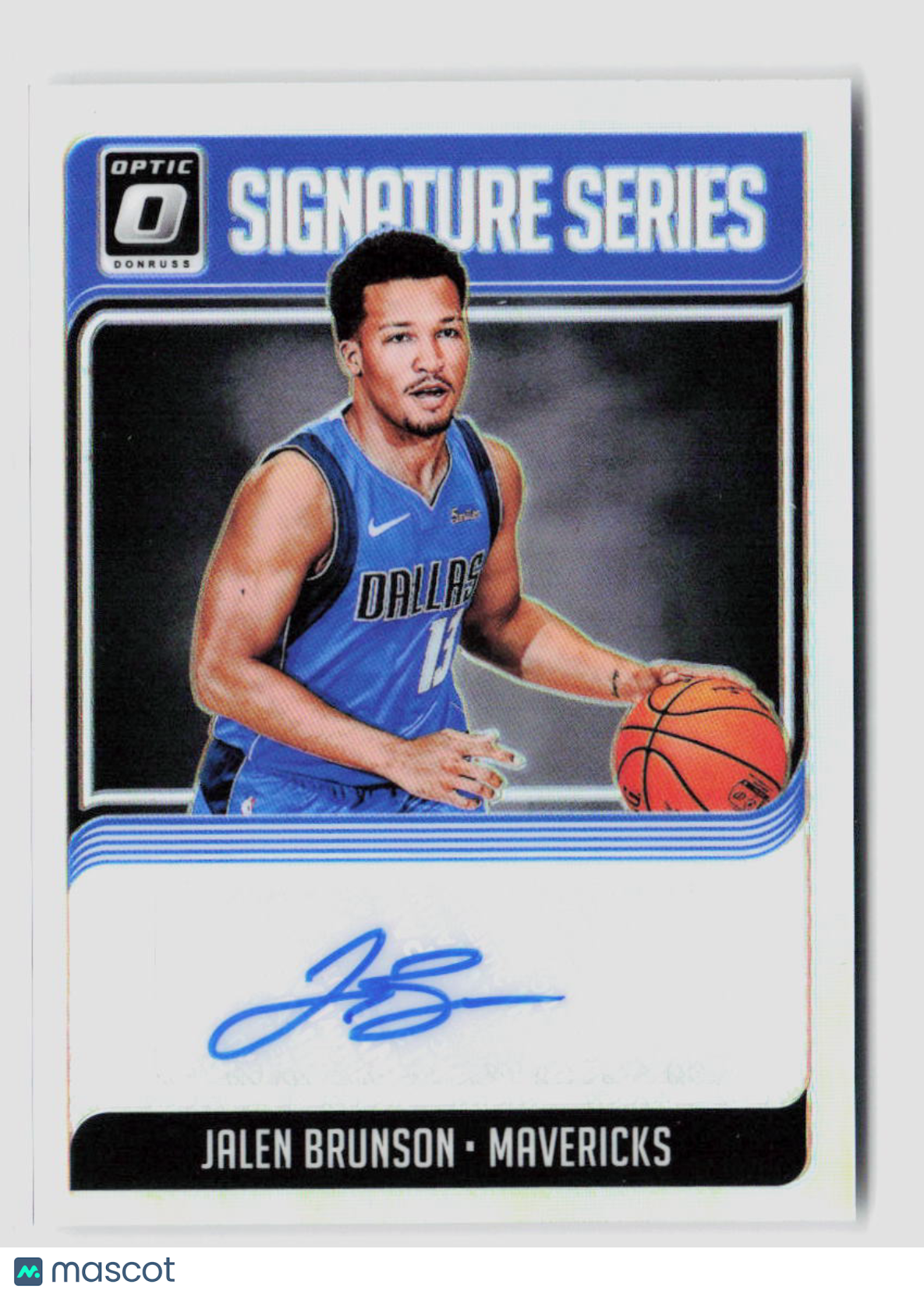 2018 Panini Donruss Optic Jalen Brunson Signature Series Auto Holo #SG-JBS