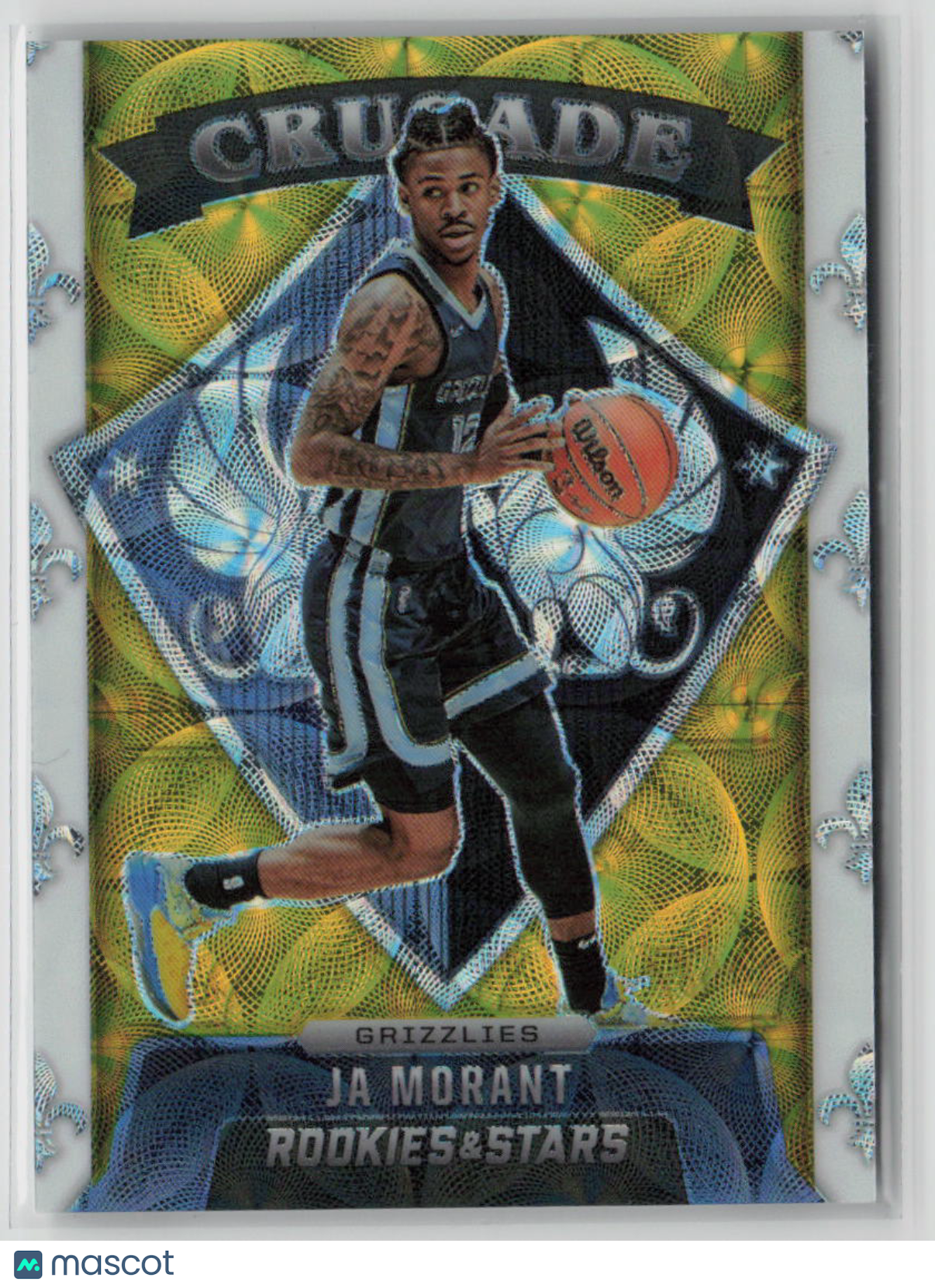 2021-22 Panini Chronicles Rookies & Stars Crusade Prizm Ja Morant 01/18 #641