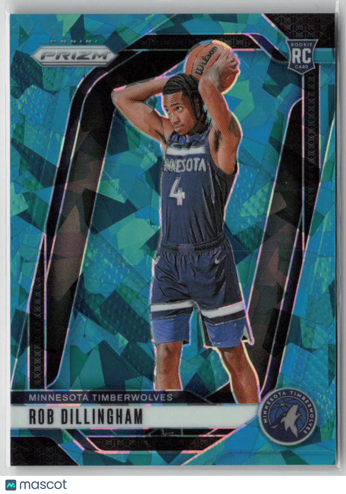2024-25 Panini Prizm Basketball Rob Dillingham RC 221/225 #250