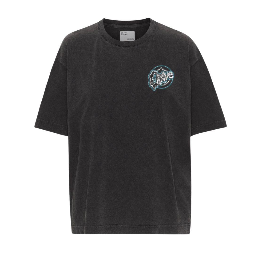 Crave Collect Faded Black Logo Tee