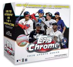 2020 Topps Chrome Baseball Update Series Mega Box