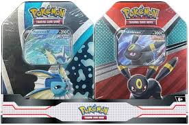 Pokemon Vaporeon & Umbreon Tin Bundle