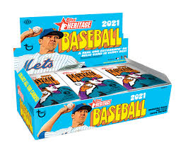 2021 Topps Heritage Baseball Hobby Box