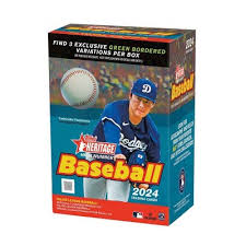 2024 Topps Heritage Baseball High Number Blaster Box