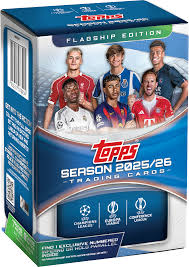 2025/26 Topps UEFA Club Competitions Soccer Blaster Box