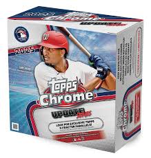 2025 Topps Chrome Update Series Baseball Mega Box