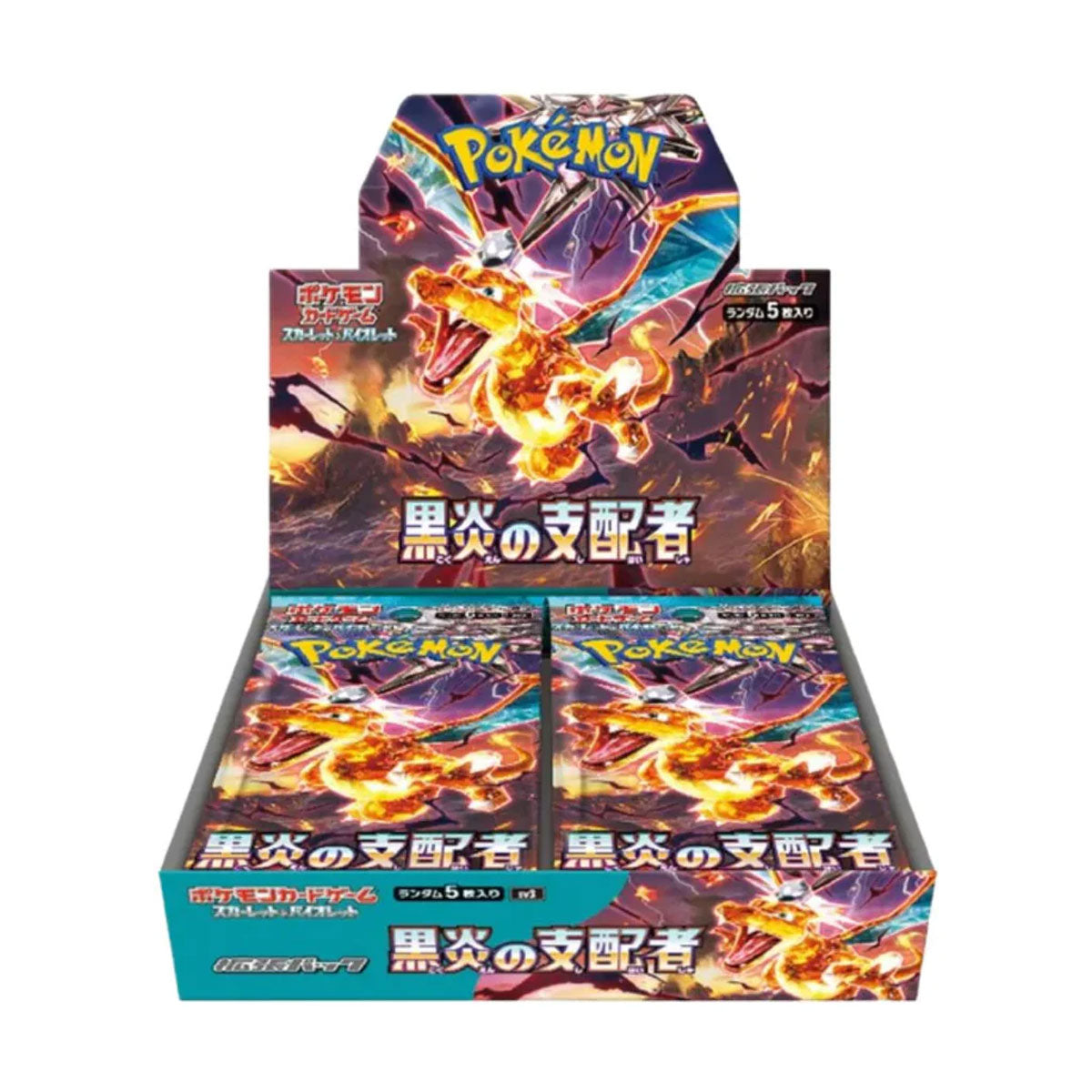 Pokemon Ruler of the Black Flame Japanese Booster Box SV3
