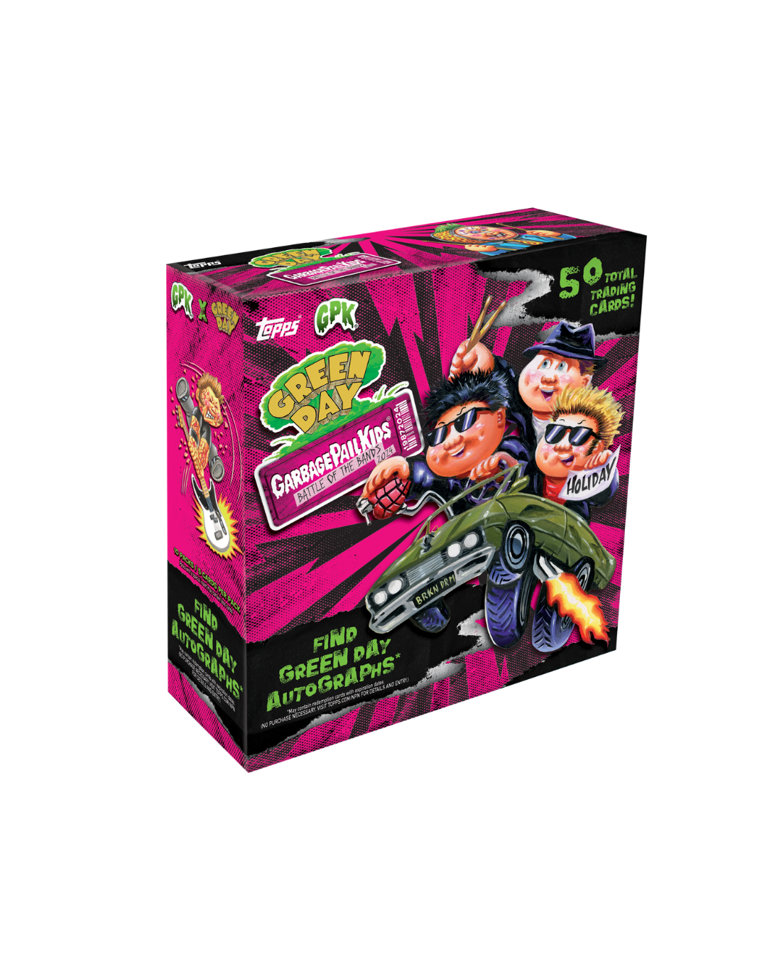 2024 TOPPS Garbage Pail Kids Green Day Battle of the Bands GPK Mega Box