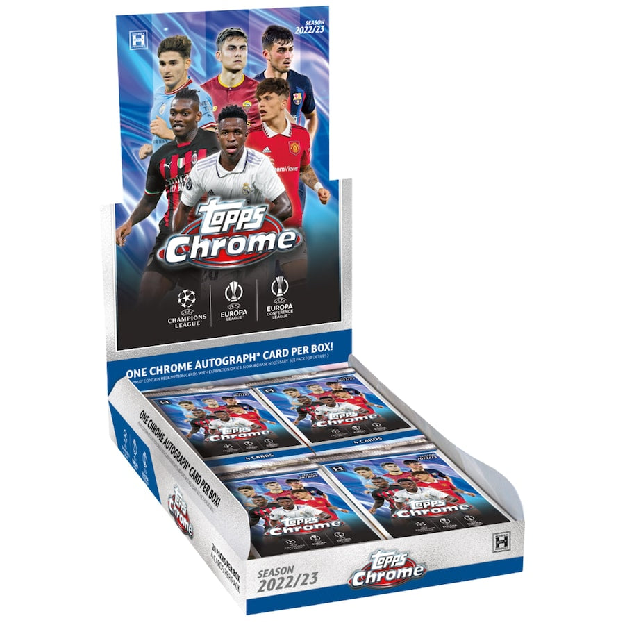 2022-2023 Topps Chrome Champions League Soccer Hobby Box