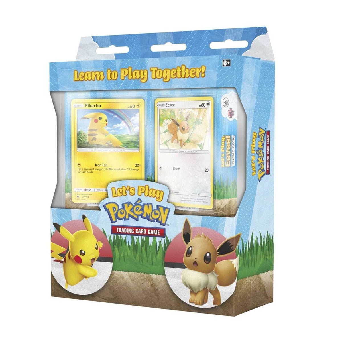 Pokemon Lets Play Pikachu and Eevee Theme Deck Pokemon Lets Play Pikachu and Eevee Theme Deck