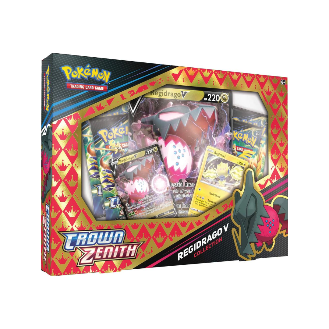 Pokemon Crown Zenith Regidrago V Collection Box