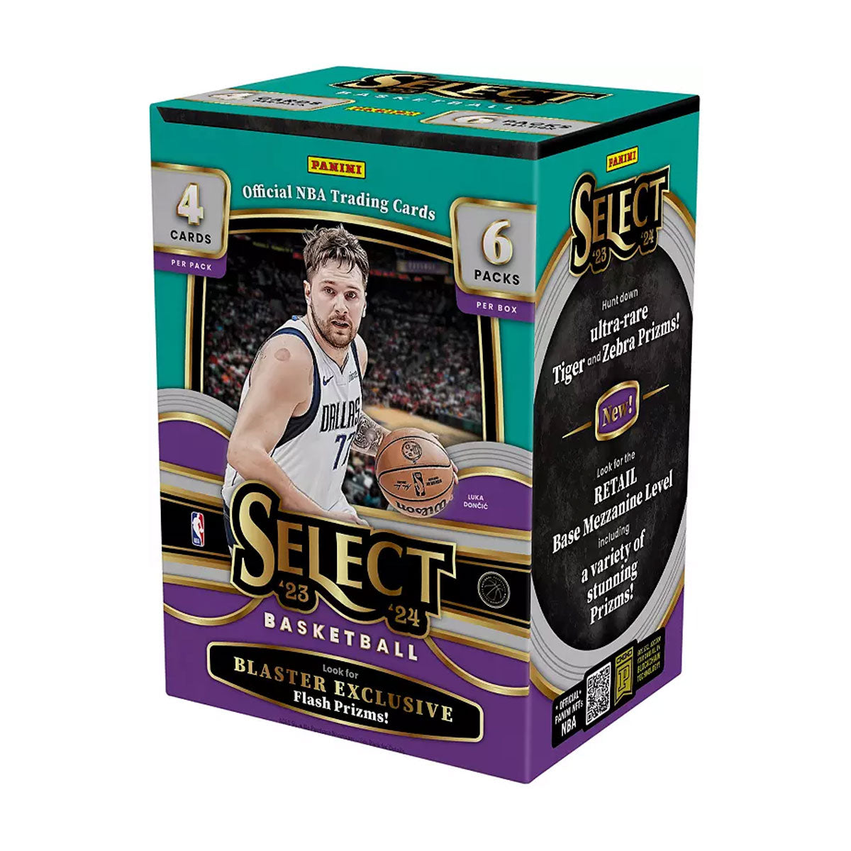 2023-24 Panini Select Basketball NBA Blaster Box