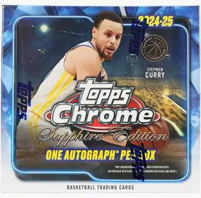 2024-25 Topps Chrome Sapphire Edition Basketball Box