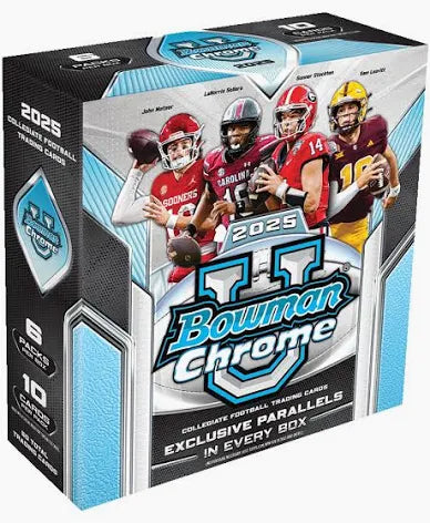 2025 Bowman U Chrome Football Mega Box