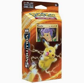 XY Celebrations Pikachu Power Theme Deck 2016