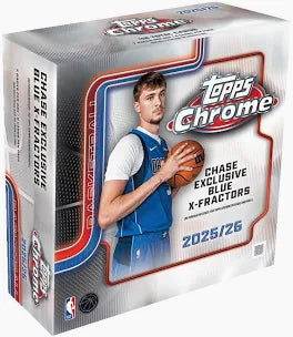 2025-26 Topps Chrome Basketball Mega Box