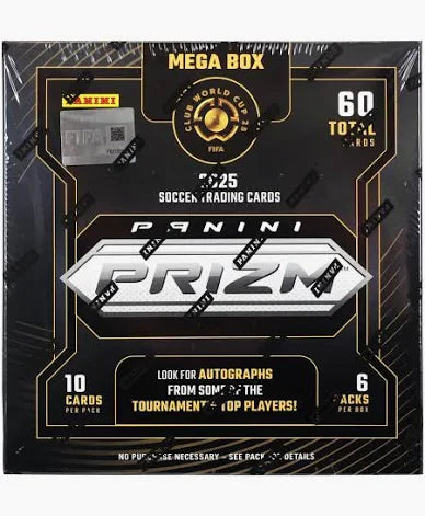 2025 Panini Prizm FIFA Club World Cup Soccer Mega Box