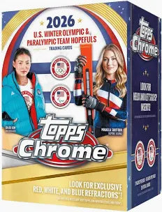 2026 Topps Chrome U.S. Olympics Blaster Box