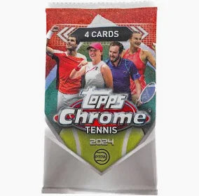 2024 Topps Chrome Tennis Hobby Pack