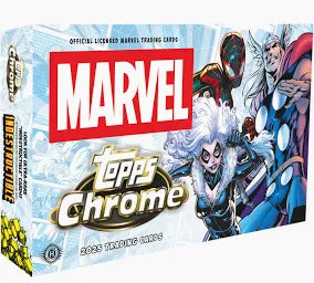 2025 Topps Chrome Marvel Hobby Box