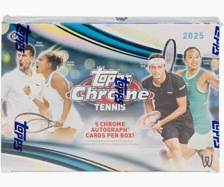 2025 Topps Chrome Tennis Breakers Delight Box