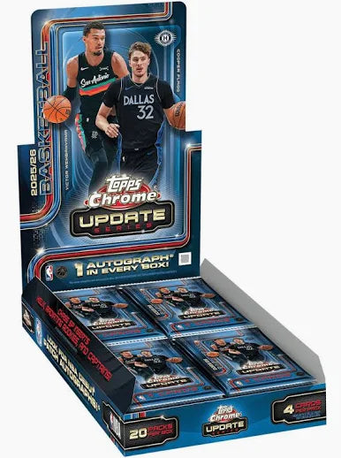 2025/26 Topps Chrome Update Series Basketball Hobby