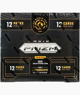 2025 Panini Prizm FIFA Club World Cup Soccer Hobby Box