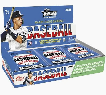 2025 Topps Heritage High Number Baseball Hobby Box