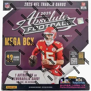 2025 Panini Absolute Football Mega Box (Black Parallels