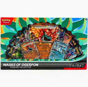 Pokemon Balk Bolt White Flare Masks of Ogerpon