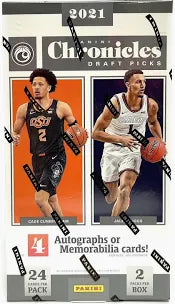 2021 Panini Chronicles Draft Picks Basketball Hobby Box