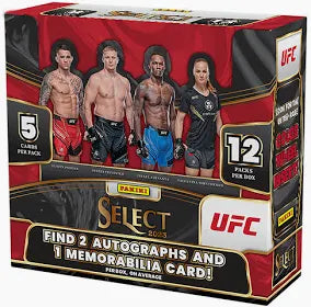 2023 Panini Select UFC Hobby Box