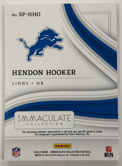 2023 Panini Immaculate Hendon Hooker 13/25 #SP-HHO