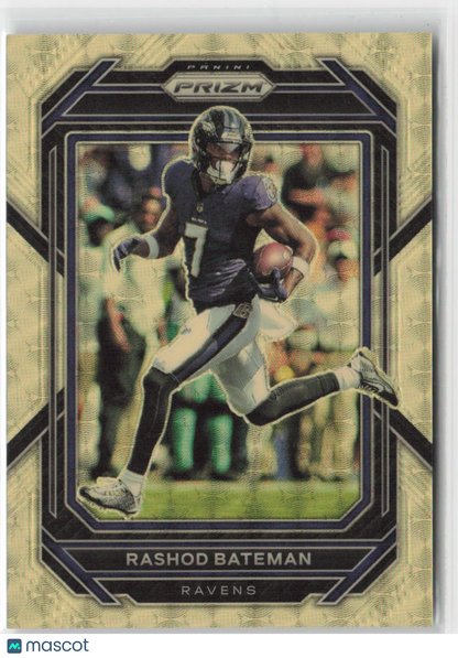 2022 Panini Prizm Rashod Bateman Gold Vinyl 1/5 #21