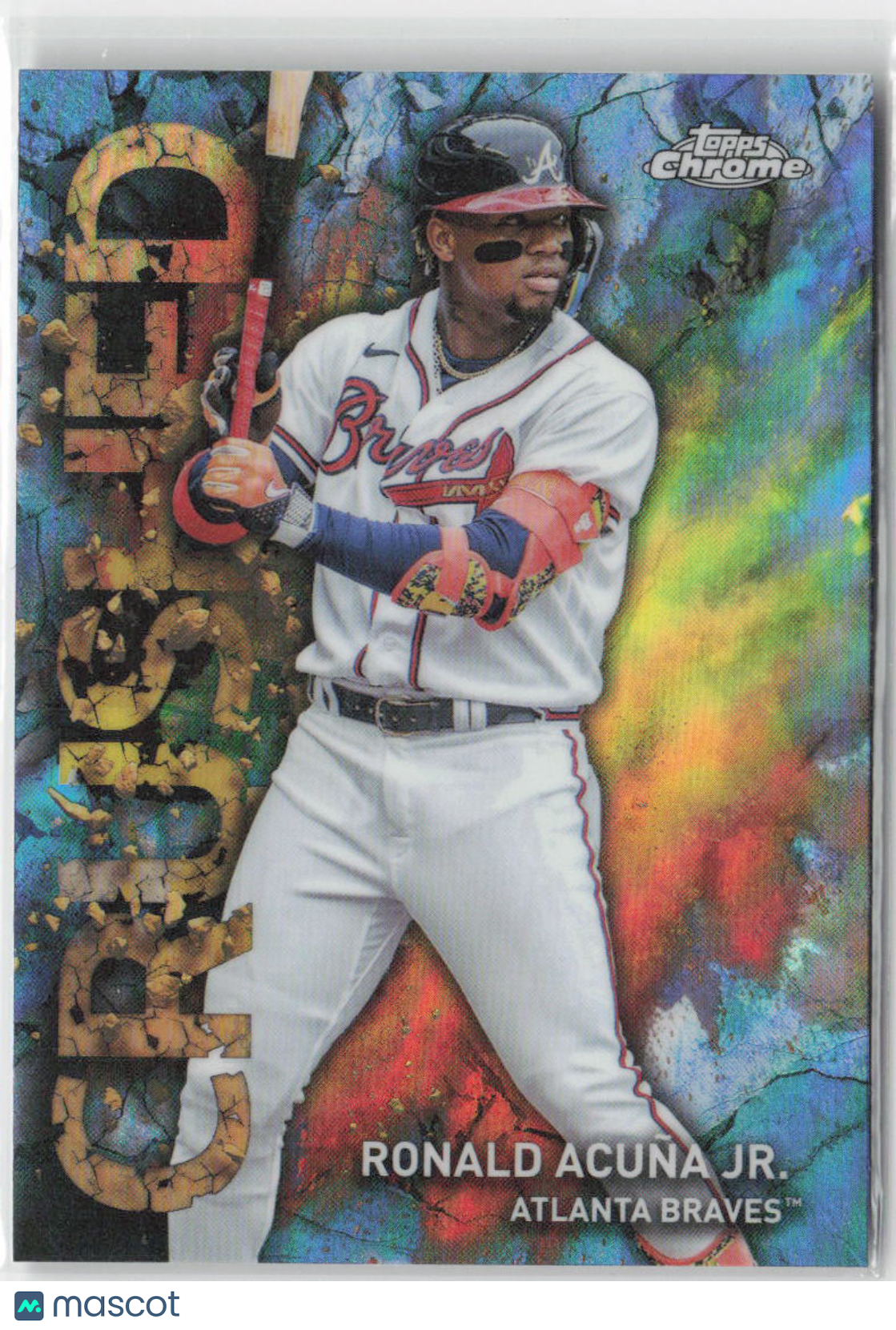 2023 Topps Chrome Ronald Acuna Jr. Crushed Case Hit #C-13