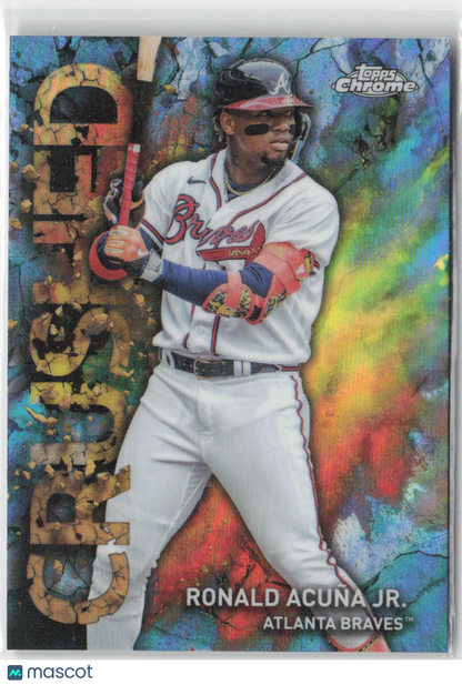 2023 Topps Chrome Ronald Acuna Jr. Crushed Case Hit #C-13