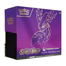 Pokemon Scarlet & Violet Pokemon Center ETB Elite Trainer Box