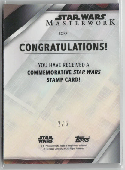 Star Wars Masterwork Kylo Ren Relic 2/5 #SC-KR