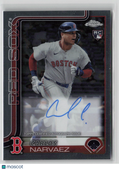 2025 Topps Chrome Carlos Narvaez Autograph RC #RA-CNA