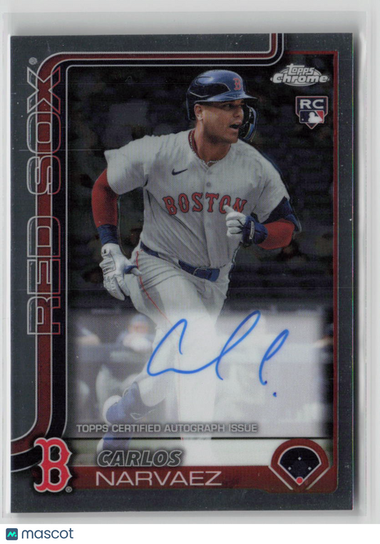 2025 Topps Chrome Carlos Narvaez Autograph RC #RA-CNA