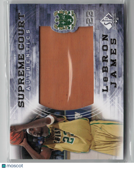 2013-14 SP Authentic  LeBron James Game-used basketball floor #SC-13