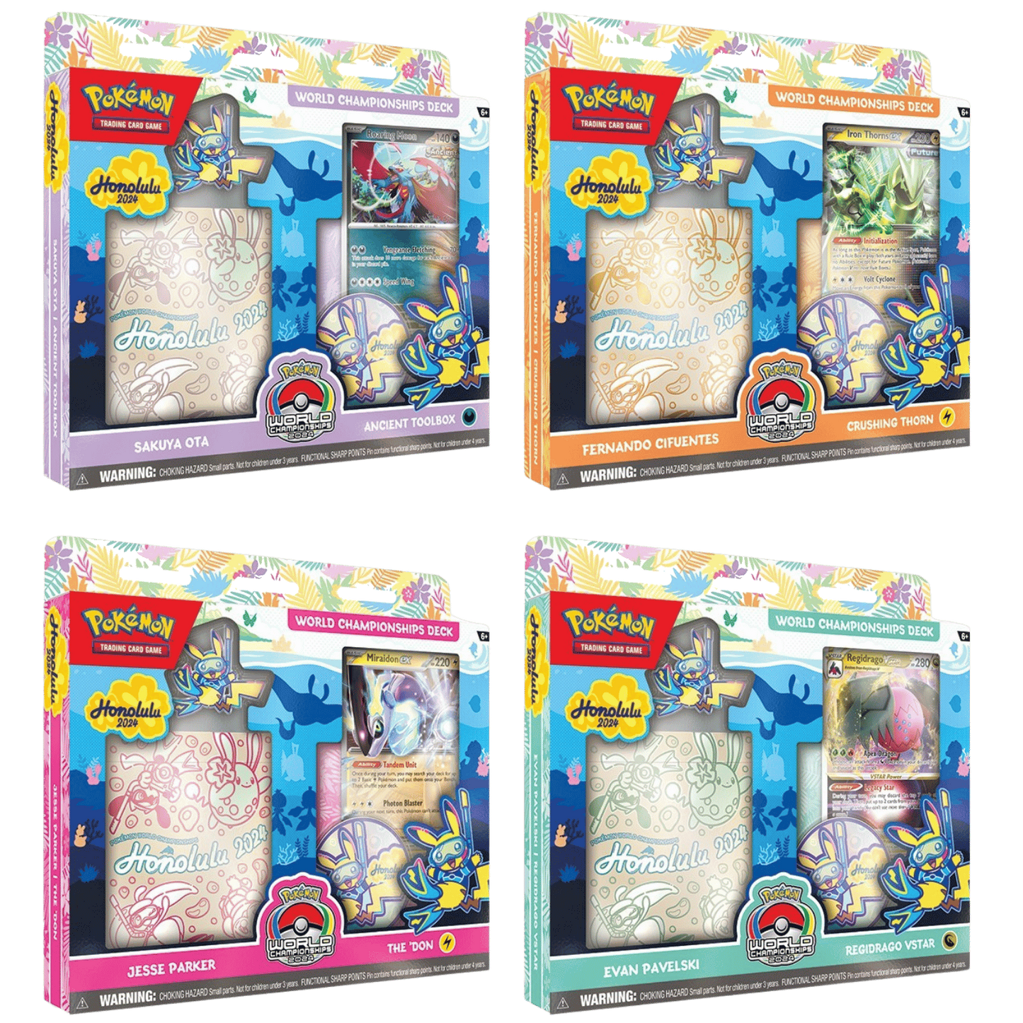 2024 Honolulu Pokemon World Championship Deck (Pick Your Deck)