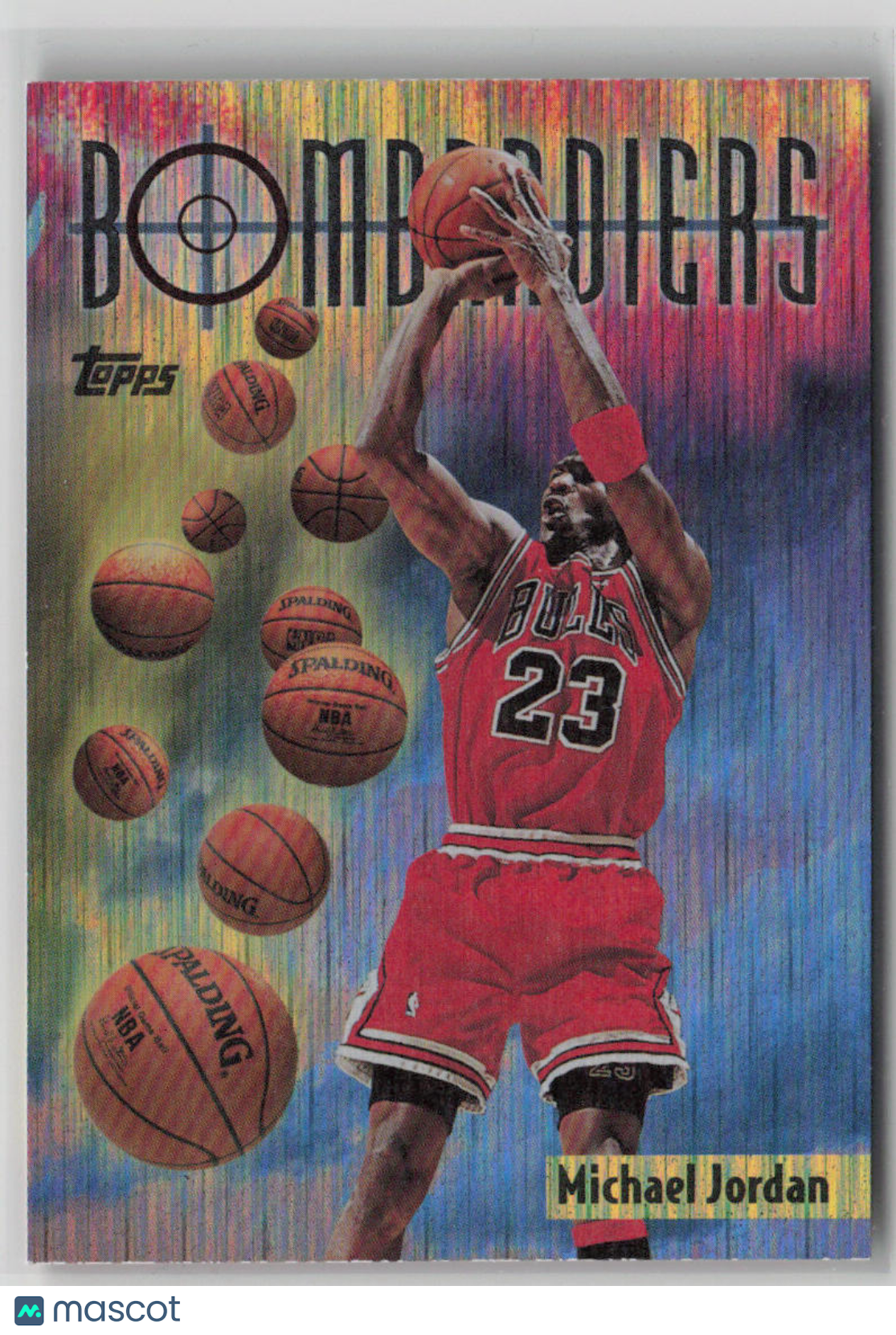 1998 Topps Michael Jordan Bombarders SB6