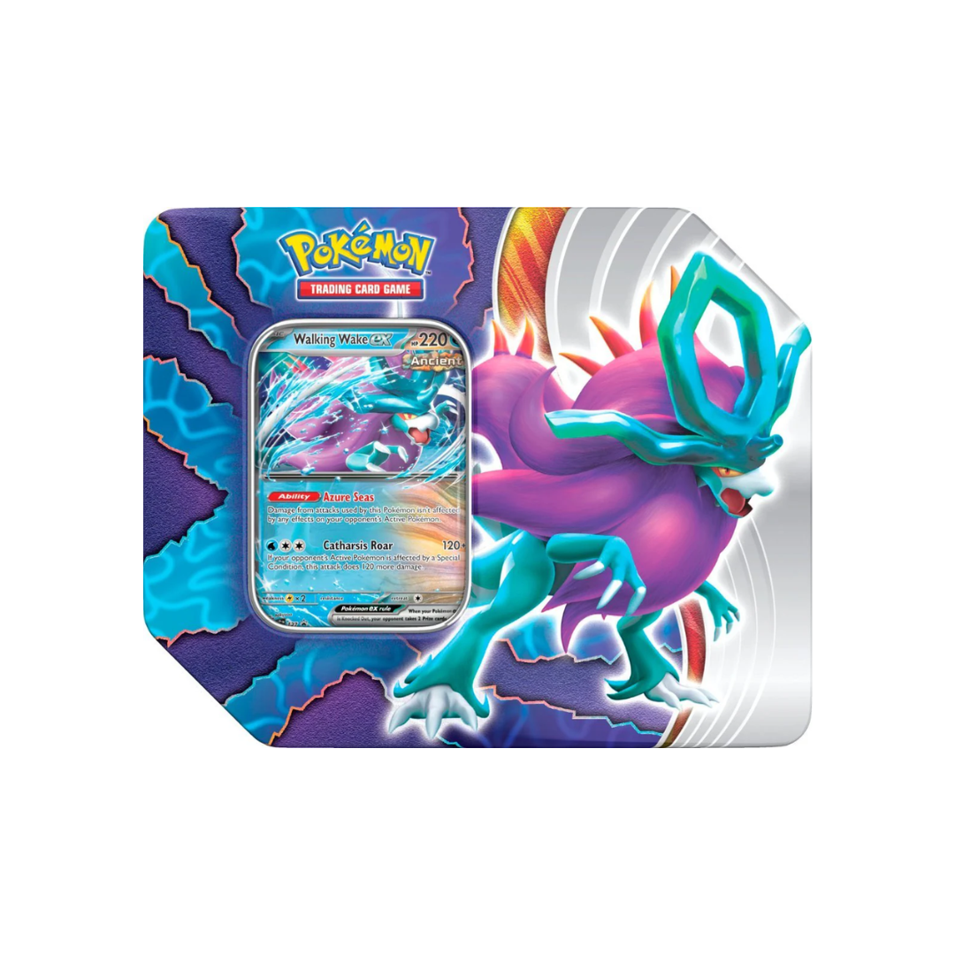 Pokemon Walking Wake ex Tin