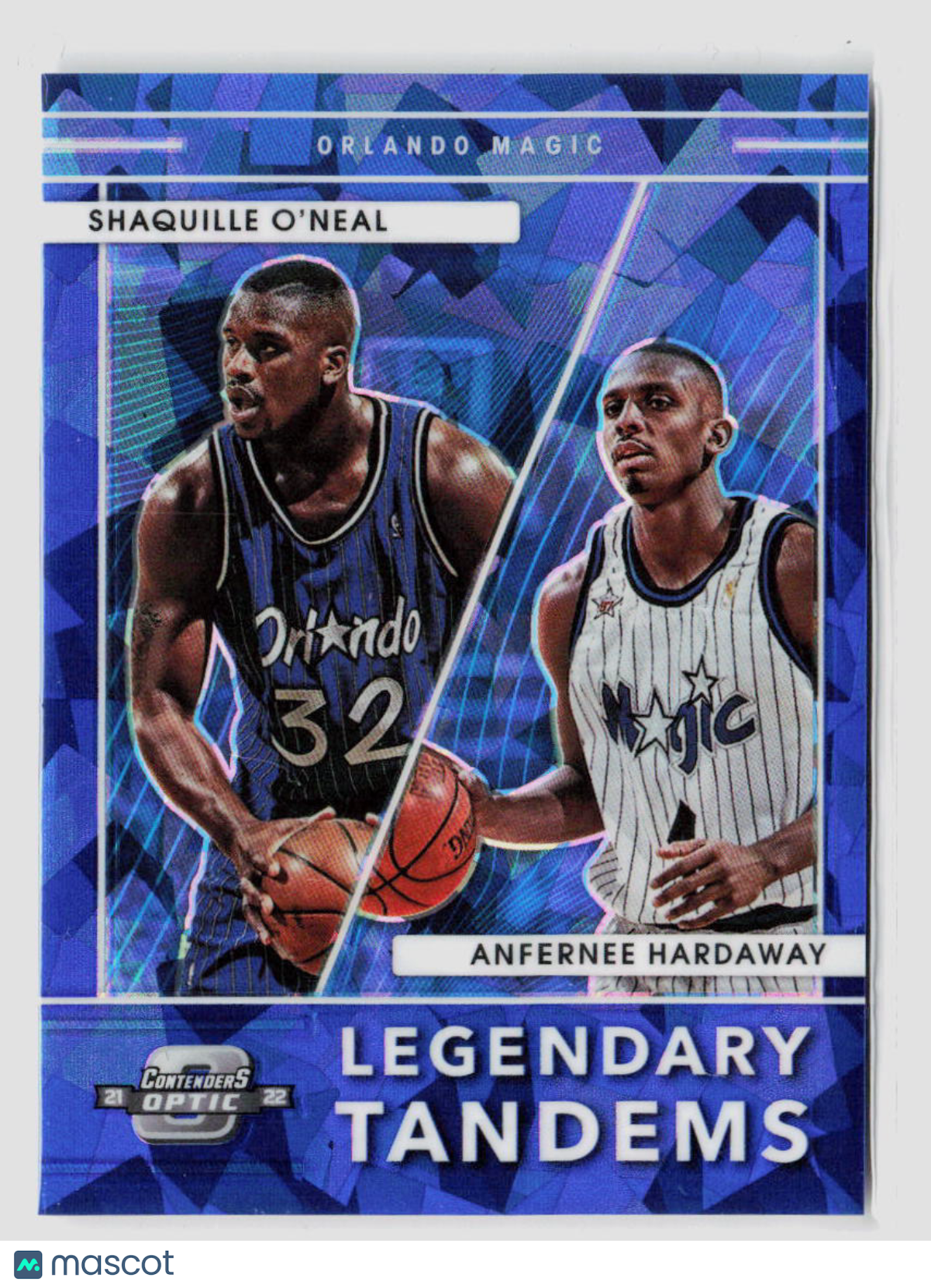 2021-22 Panini Contenders Optic Anfernee Hardaway Shaquille O'Neal 16/75 #12