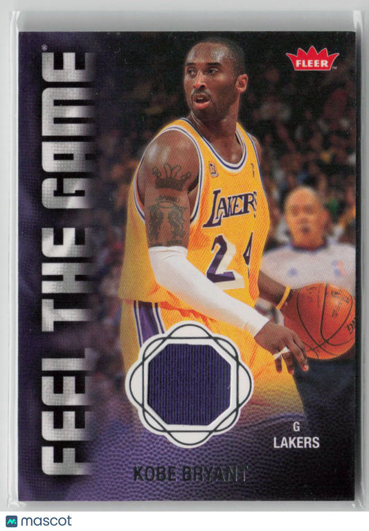 2008-09 Fleer Feel The Game Kobe Bryant Game-Used Memorabilia #FG-KB