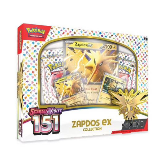 Pokémon Scarlet & Violet 151 Collection Zapdos EX Box